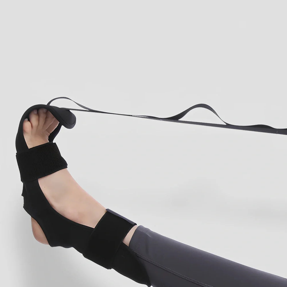 Fitness stretching belt for plantar fasciitis with 23cm length and multiple colour options