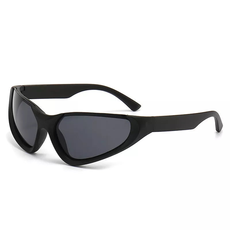 Millennium Future Punk Sunglasses for men in various colors, featuring a simple European and American style with a futuristic edge.