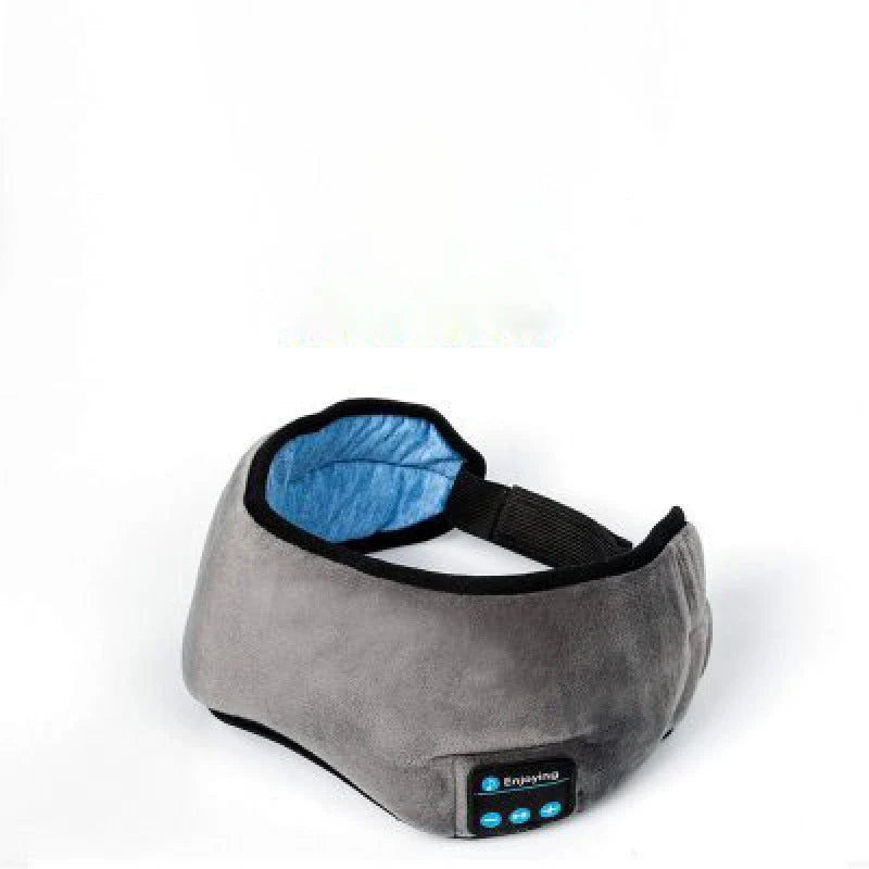 Wireless Bluetooth 5.0 Sleep Headphones with Plush Sleep Mask and Music Player