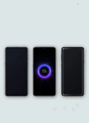 Black or white 10000mAh power bank with USB Type-C input and wireless charging surface