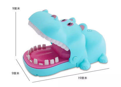 Bite Hand Animal Parent-child Interactive Toy in multicolored plastic designs