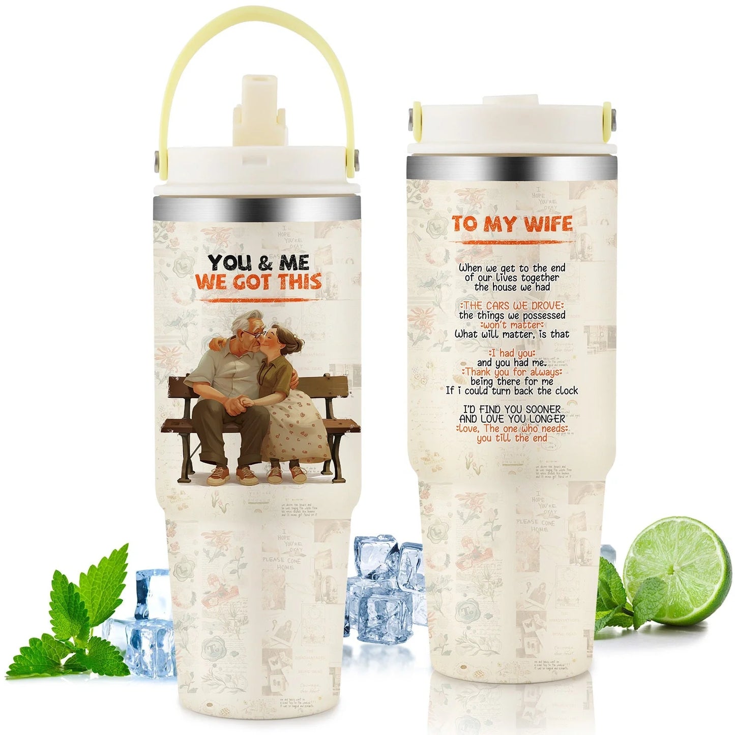 Premium 30oz stainless steel insulated cup in various colors, keeping drinks hot or cold for hours.