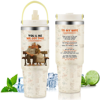 Premium 30oz stainless steel insulated cup in various colors, keeping drinks hot or cold for hours.