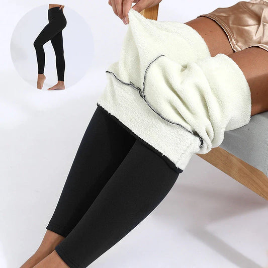 Premium cashmere-blend leggings in a variety of colors for stylish winter warmth