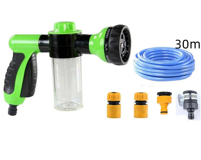 Premium High-Pressure Automotive Foam Spray Gun with 8 Spray Patterns for Versatile Cleaning Needs