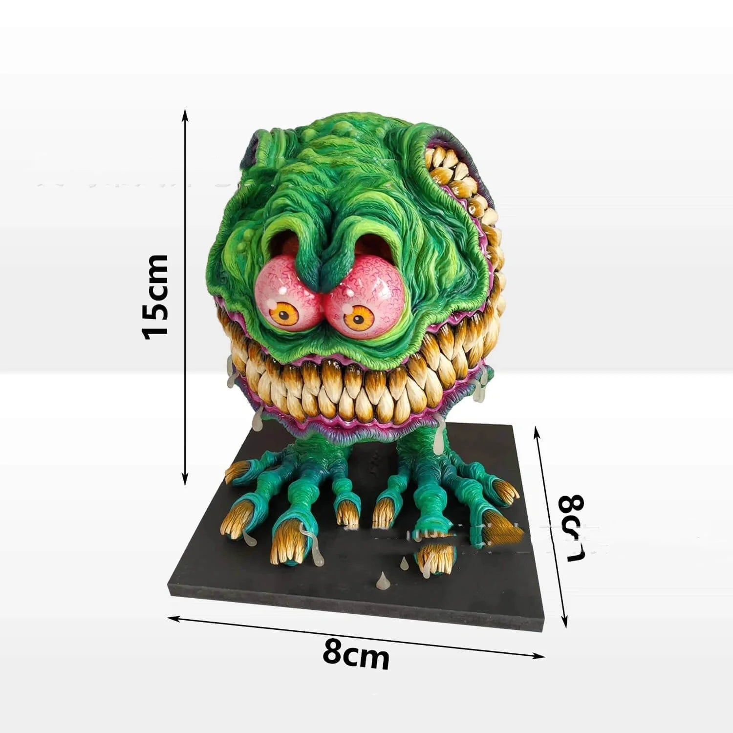 Halloween decoration resin crafts with animal modeling and high finish