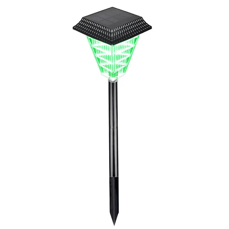 TS-S5103 solar garden light with 12 LED lights and IP65 waterproof outdoor construction
