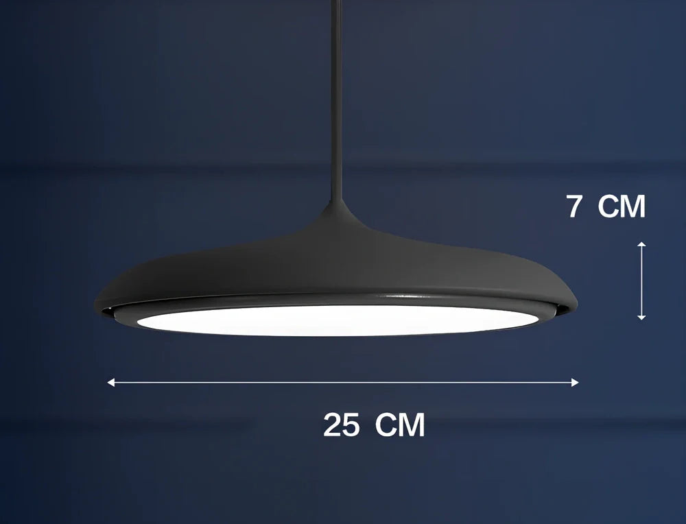 Nordic modern iron LED chandelier with fish-shaped design and adjustable 1.2m height