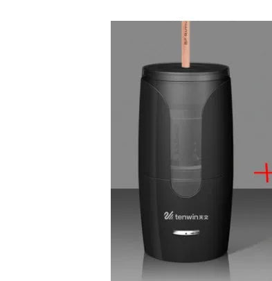 Astronomy Tenwin 8036 automatic electric pencil sharpener with USB data cable, 80.3x90x177mm
