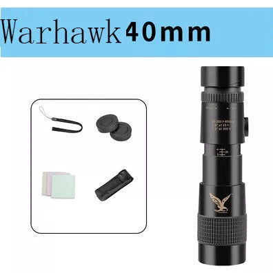 Telescopic Monocular HD Telescope with 10x300 magnification, waterproof and shockproof design
