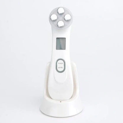 EMS radio frequency beauty instrument for skin rejuvenation, compact design with 10W power