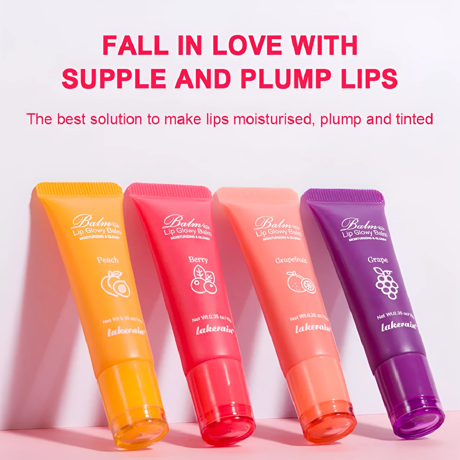 Women's Fashion Personality New Lip Gloss tube in berry flavour with sheer finish