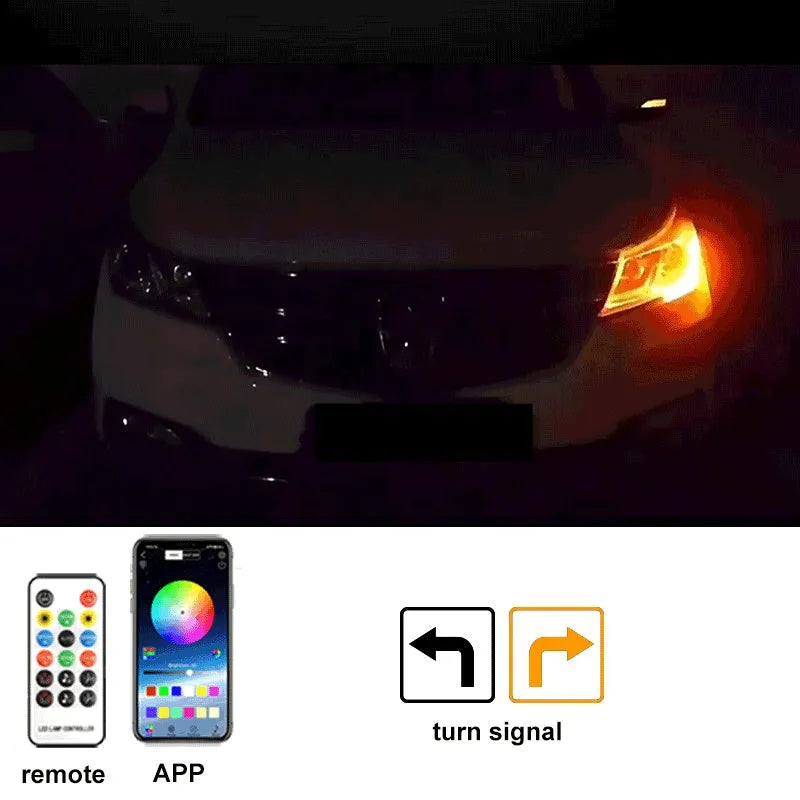 Flexible PVC LED strip light for General Motors engine cover installation in 1.2m, 1.5m, or 1.8m lengths