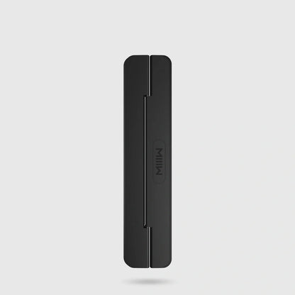 Portable laptop stand with 8° tilt angle for ergonomic neck protection