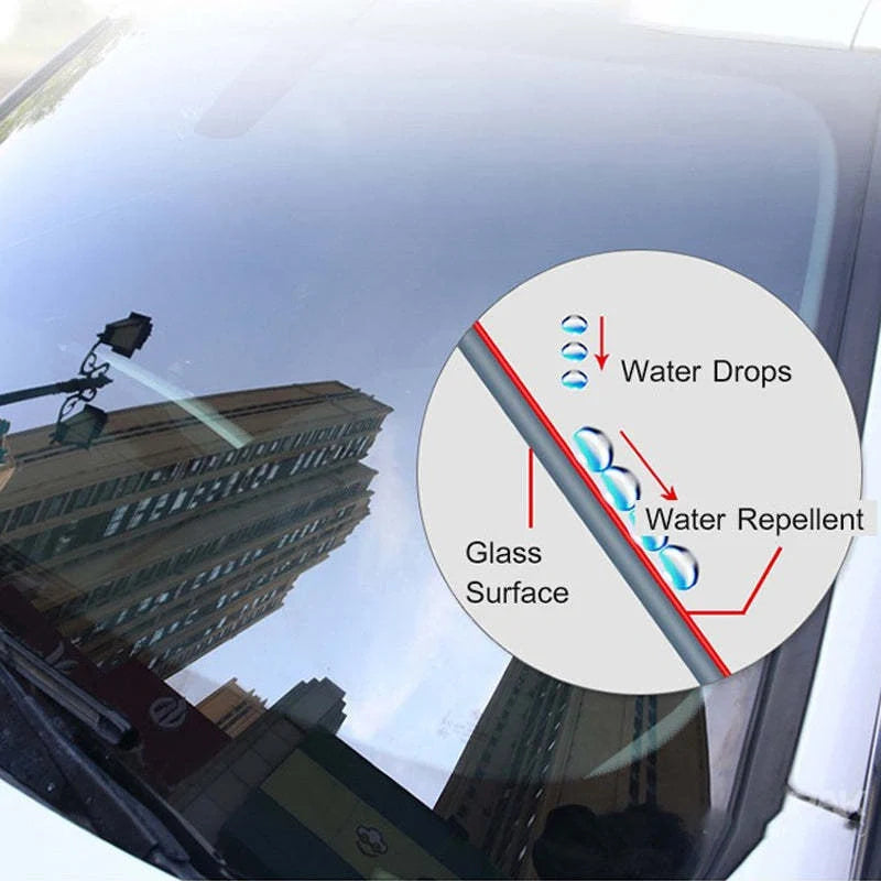 Home Fashion Car Glass Oil Film Remover with sponge for easy application