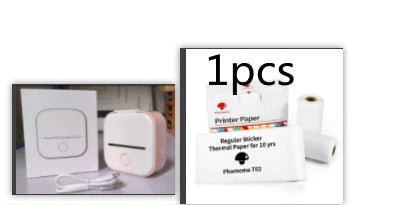 Portable Thermal Label Printer with Bluetooth Connectivity for Home, Office, and Small Business Organization