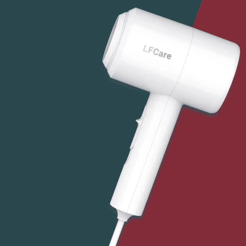 LFCare XD-1688 Hot And Cold Wind Hair Dryer in white and pink
