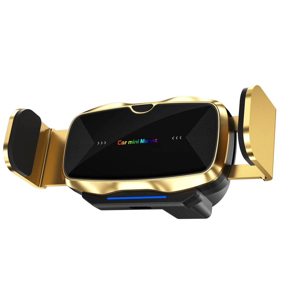 Car electric phone holder with touch sensing, Type-C, 77x38.9x50.8mm, in Black Gold Red or Silver