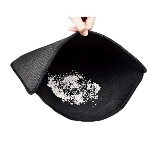 Versatile cat litter mat in different sizes and colors, featuring a dual-layer design to trap litter and protect floors