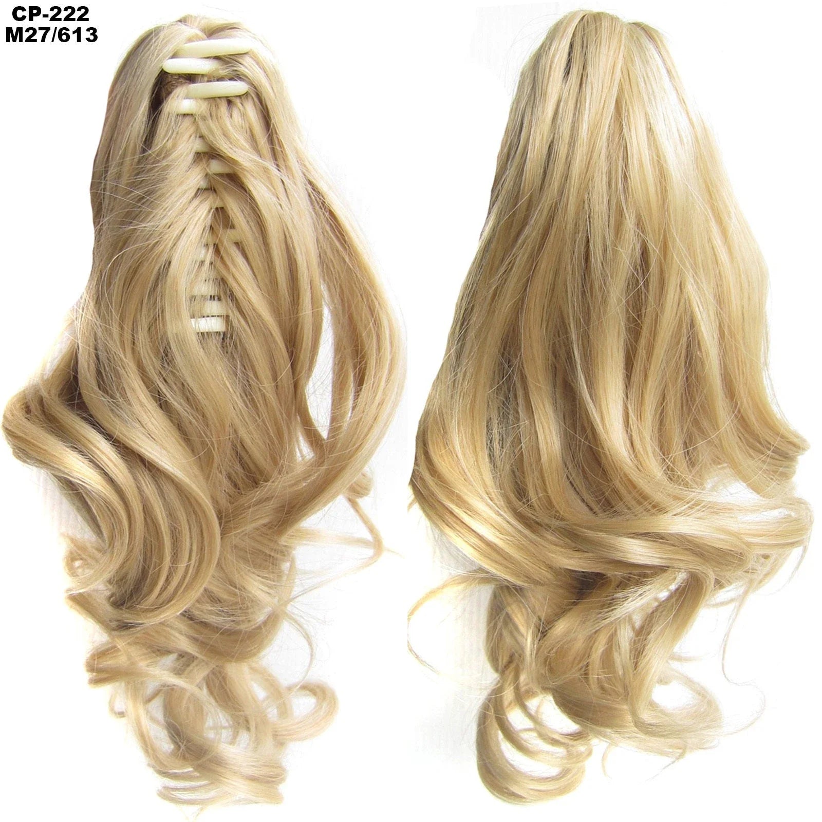 Stylish ponytail hair extension with natural-looking synthetic fibers for comfortable all-day wear