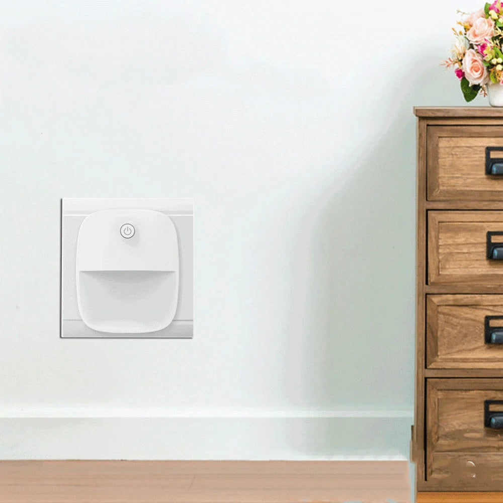 Smart Motion Sensor Night Light with warm white LED illumination