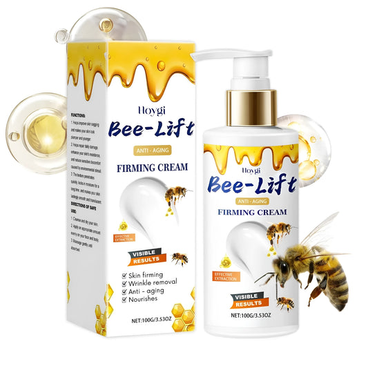 100g bee venom and hyaluronic acid firming cream in container