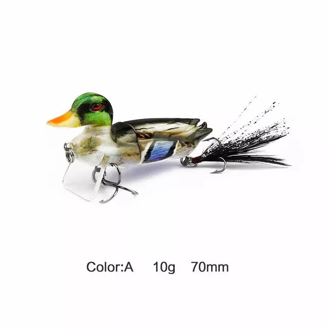 Bionic lure knotty fishing lure - 7cm ABS hard bait for realistic fish attraction