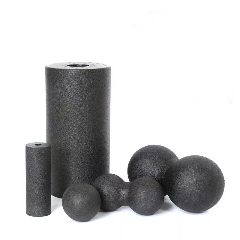 5-piece EPP hollow yoga foam roller set for fitness and massage