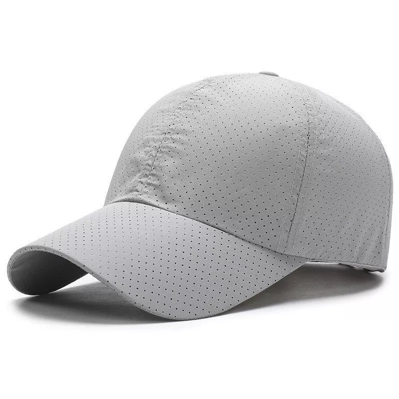 Ultra-thin quick-drying baseball cap in various colors for sports and casual wear