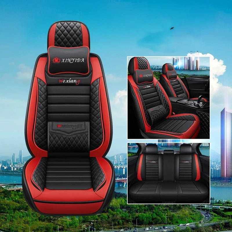 Five Four Seasons seat cushion with leather exterior and high elastic sponge filler, dimensions 65x55x25cm