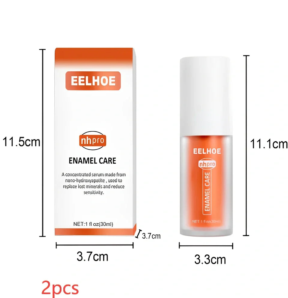 30ml fluoride-free whitening toothpaste in 12.5cm compact tube with teeth whitening variant