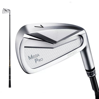 Men's Pro Soft Iron Forged Golf Club with high rebound strike surface and carbon shaft options