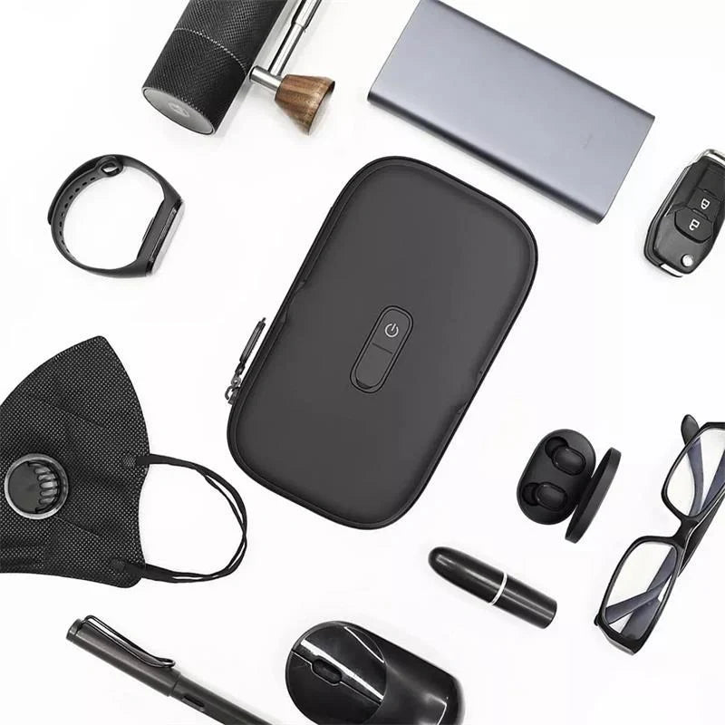 EUE Multifunctional UV Disinfection Box for sterilizing small items like mobile phones and keys