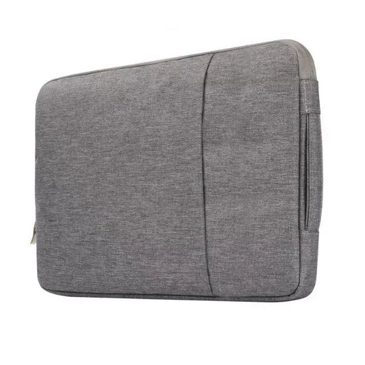 Canvas tablet case handbag in grey colour with thicken anti-fall protection for student Pro 12.9 devices