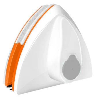 Premium magnetic window cleaning tool with automatic water discharge and double-layer wiper for spotless glass surfaces