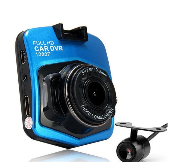High-Definition Mini Dash Cam with Night Vision - Full HD 1080p Video, Advanced Low-Light Performance, Compact Design