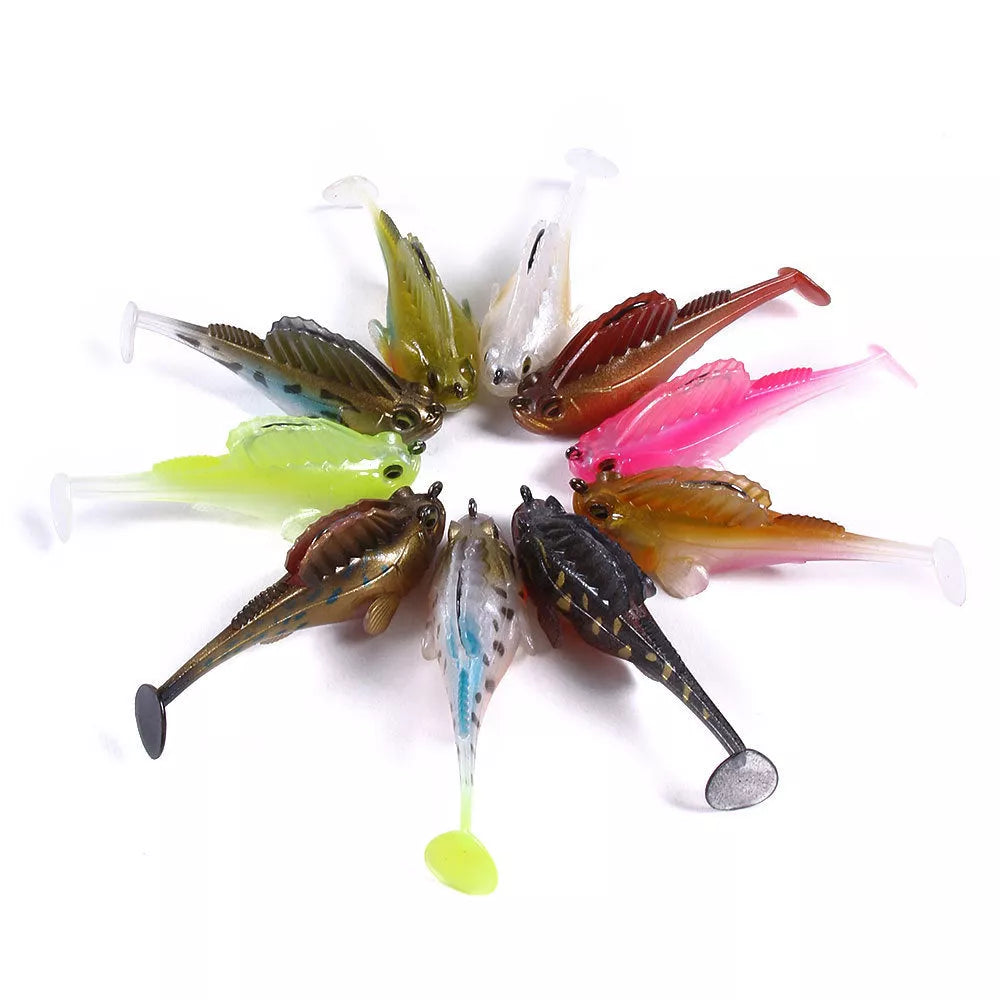 Luya bionic soft lure for fishing, realistic bait mimicry