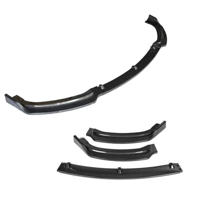 Bright black PP polypropylene front bumper lip for BMW 3 Series F30 F35 models