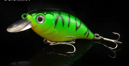 5-piece fishing lure set with vibrant colors for effective minnow road bait