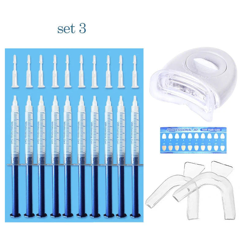 Premium blue LED teeth whitening lamp for a radiant, camera-ready smile