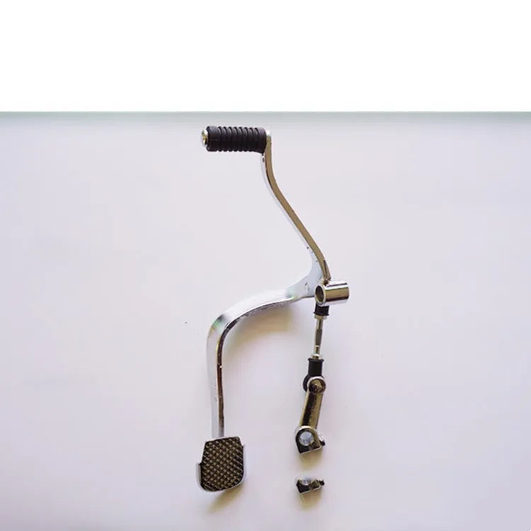 GS125 motorcycle gear lever 300mm length with coarse and fine teeth patterns