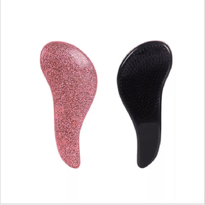 Massage Comb in various colors for gentle hair detangling and scalp stimulation