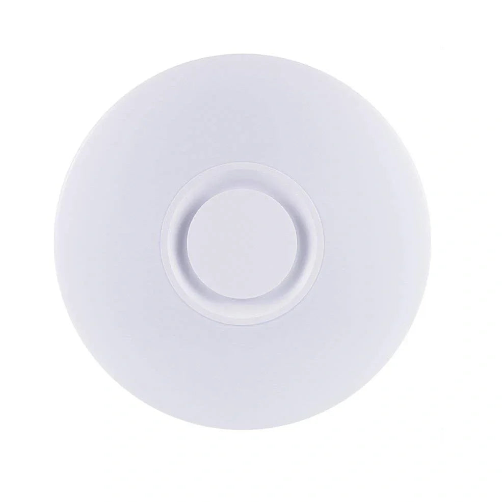 40cm white Bluetooth music LED ceiling lamp with 24W power and multiple control options
