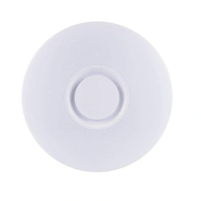 40cm white Bluetooth music LED ceiling lamp with 24W power and multiple control options
