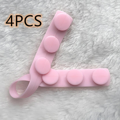 Silicone mask extension strap showing 1.5cm width and colour options including transparent