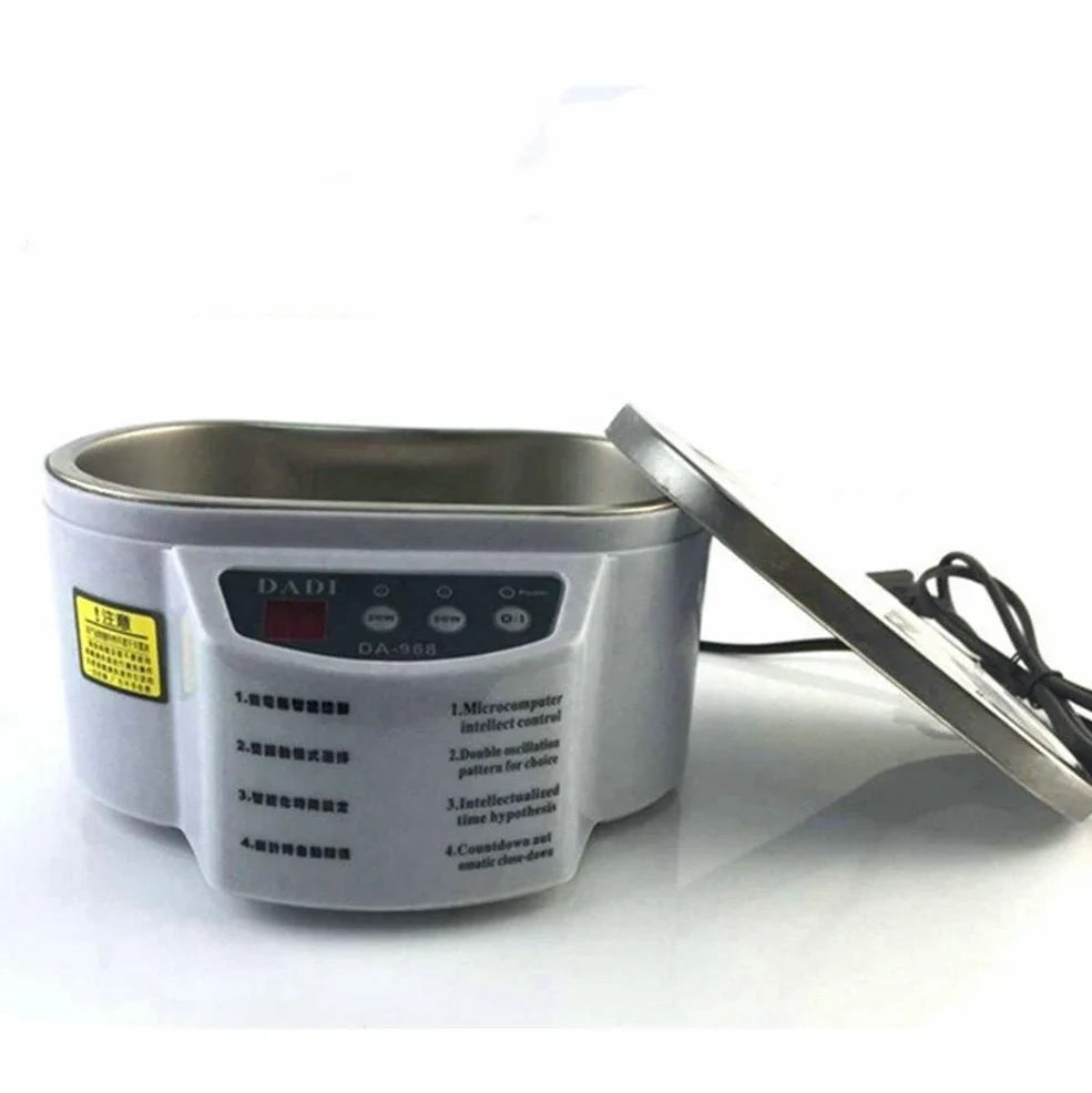 Earth ultrasonic cleaning machine with stainless steel tank and digital timer display