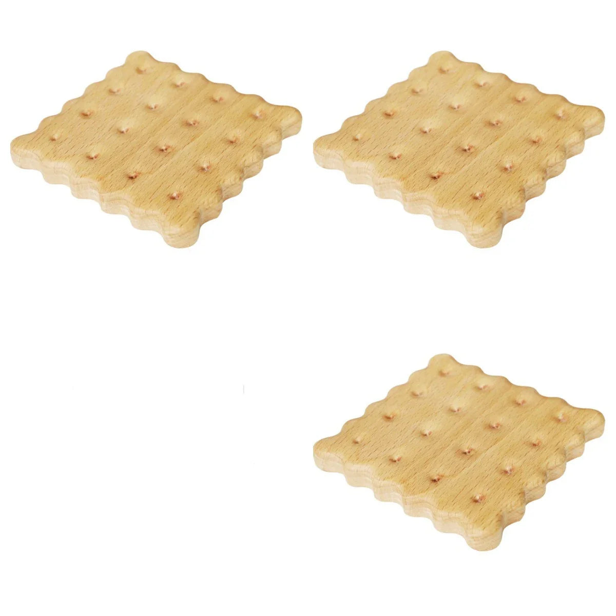 Elegant wooden coasters in various shapes and colors, serving as a versatile home accessory for dining and decor