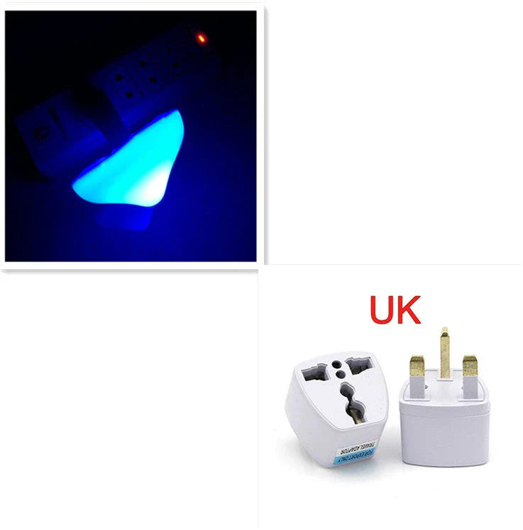 Cozy Bedroom LED Night Light with Motion Sensor - Warm, Energy-Efficient Lighting for Relaxation