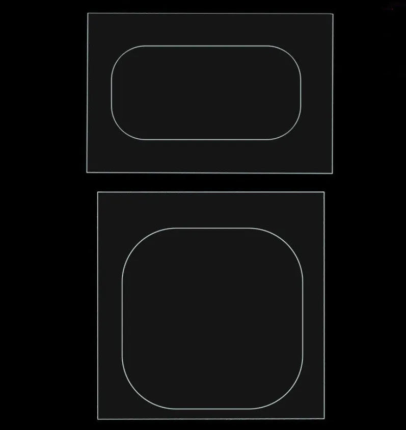 Tempered glass protective film for Samsung S7 Edge rear camera lens and flash