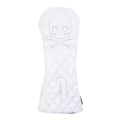 Black and white golf waterproof wooden pole protective cover for sports equipment